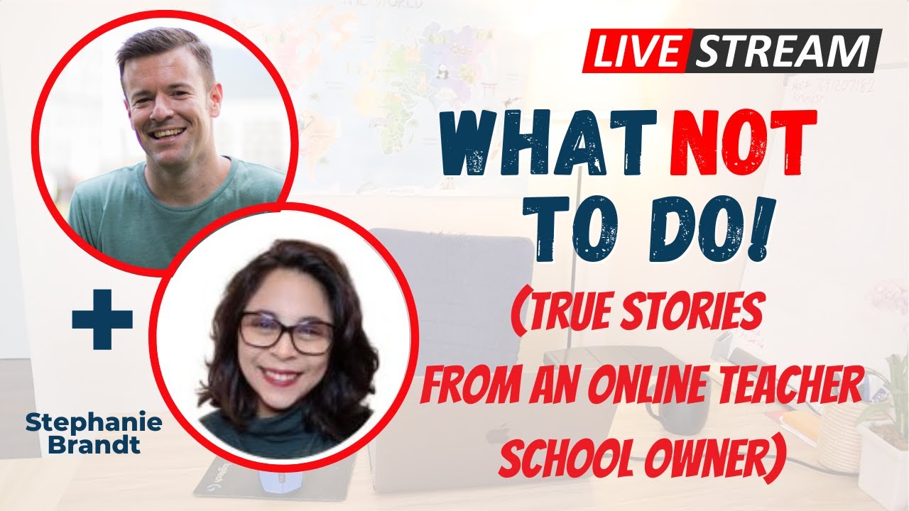 “Crazy Online Teaching Stories with Stephanie Brandt”